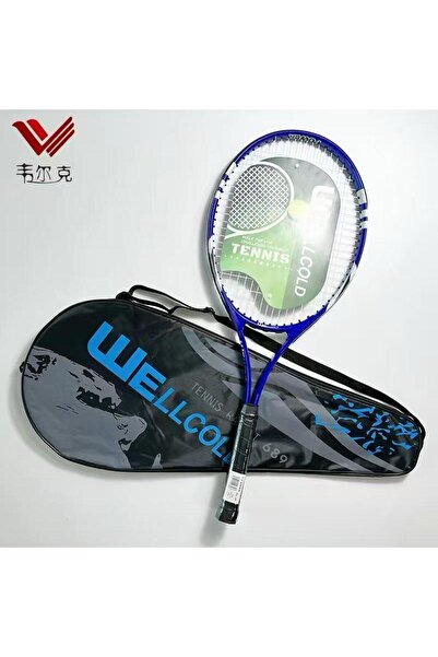 WELLCOLD Pro Tenis Raketi Yüksek Kalite Düşük Sarsılma 27 Inch L2 + Çanta 689