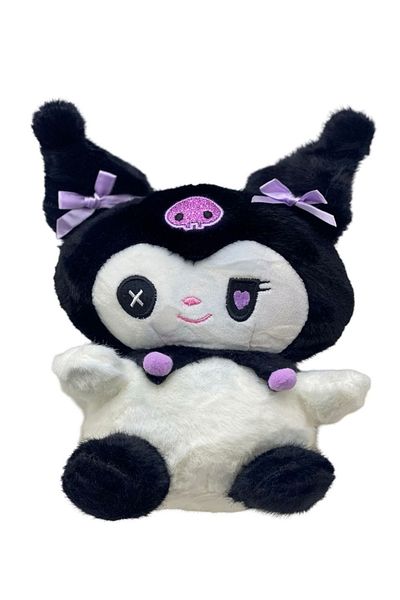 ABYZ Plush toy, Kuromi type from the Hello Kitty Sanrio series, size 20cm, color white black purple
