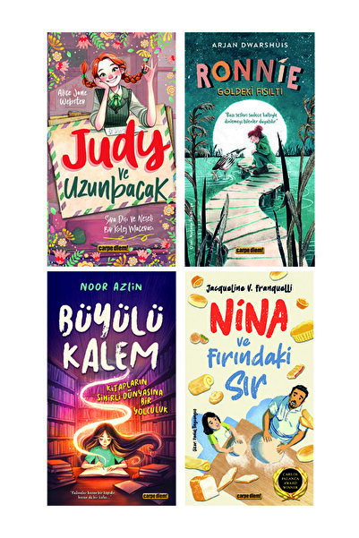Carpe Diem Kitapları Judy ve Uzun Bacak-Ronnie Göldeki Fısıltı - Büyülü Kalem...