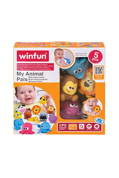 WINFUN Set Jucarii De Baie Animalute Din Jungla