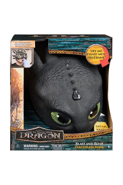 Spinmaster How To Train Your Dragon Dragon Mask With Sounds And Steam