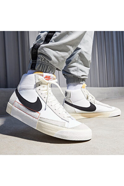 Nike Blazer Mid Pro Club Erkek Beyaz Sneaker