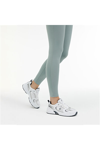 lumberjack Pol Λευκά Δερμάτινα Γυναικεία Αθλητικά Παπούτσια