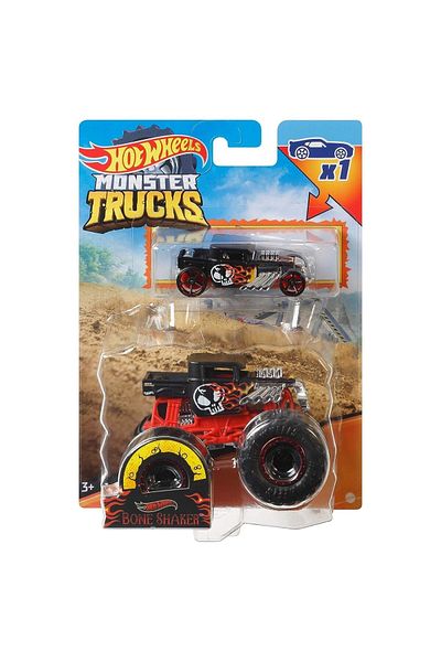 mattel Hot Wheels Monster Truck and Bone Shaker Metal Car