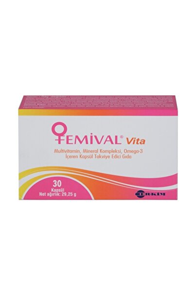 Erkim Femival Vita 30 Kapsül