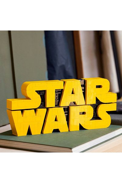 LEGO Lego star wars star wars logo made of bricks 75407