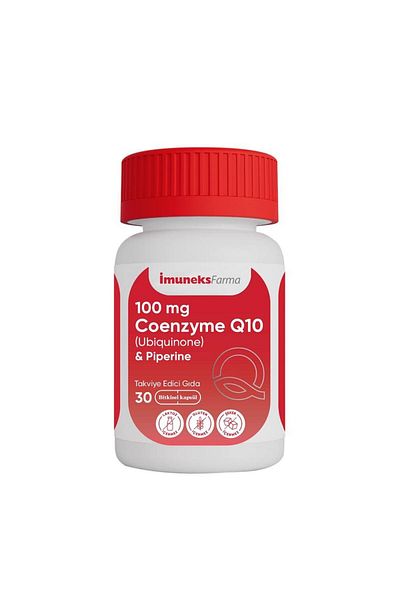 Imuneks Farma Coenzyme Q10 100Mg 30 Tablets
