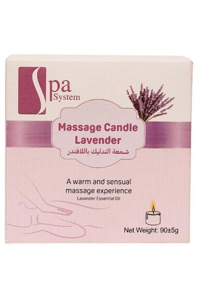 Spa System Lavender Massage Candle by Spa System