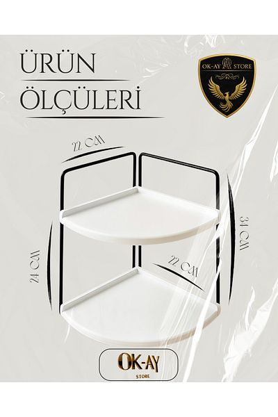 Okay Decorative Wooden Organizer |   Stainless Steel Organizer – Kitchen, Bathroom, Living Room, Study Desk