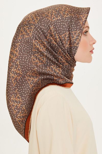 Armine Twill Silk Scarf 9228-31t