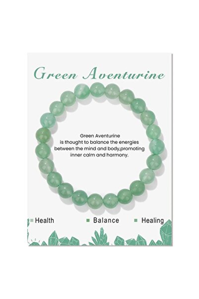 ESK KEHRİBAR سوار من الحجر الطبيعي افينتورين - مجوهرات طبيعية للرجال والنساء ...