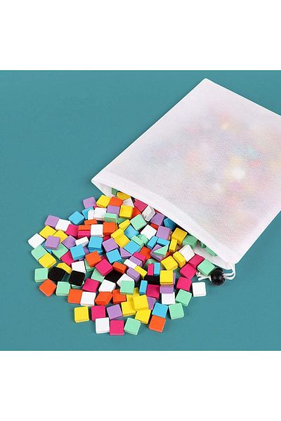 Other Wooden Mosaic Puzzle – Pixel Board Early Learning Toy for Kids | Educational Wooden Floor Puzzle