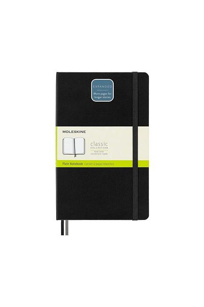 Moleskine Expanded Collection Notebook Large 13x21cm Hard Cover Unlined 400 Sheets