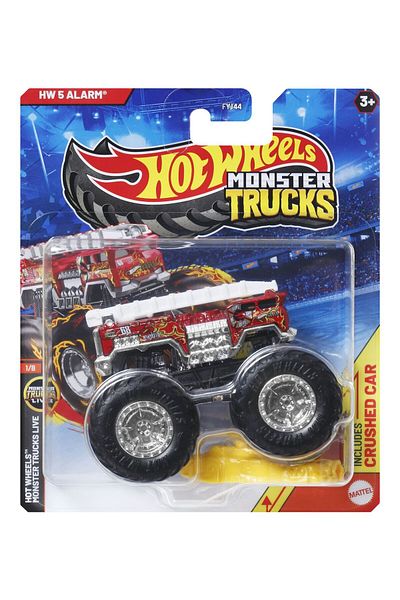 mattel Hot Wheels Monster Truck 5 Alarm Car 1:64 Scale