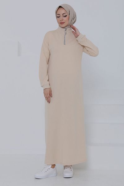 TOFİSA Rochie cu fermoar Stone - 27046