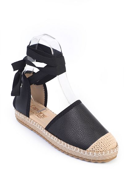 Capone Outfitters Brianna Thick Sole Ankle Strap Women's Espadrille