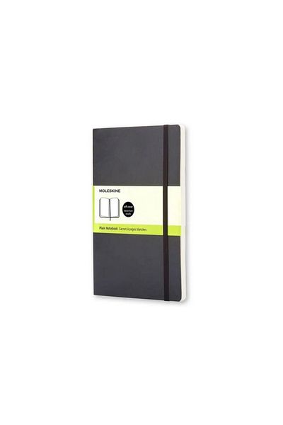 Moleskine Soft Cover Expanded Notebook Black (Unlined - 13X21)