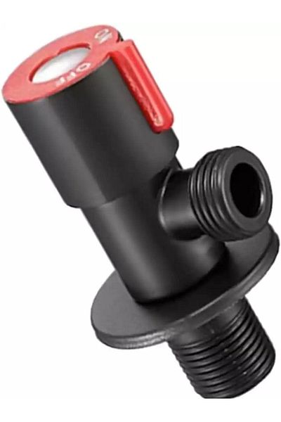RUDİ ARMATÜR 2 Pieces Black Bidet and Intermediate Tap (PRICE IS 2 PIECES)