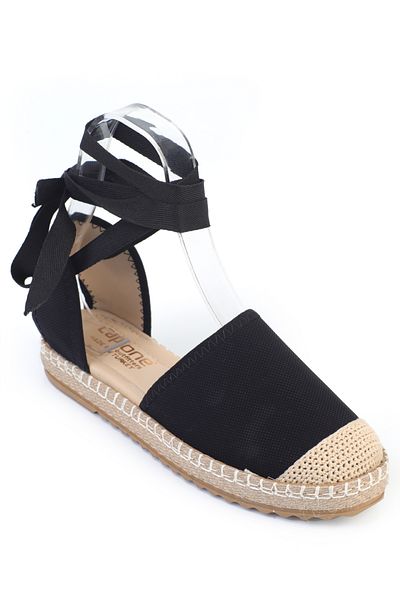 Capone Outfitters Espadrile pentru femei Brianna cu talpă groasă
