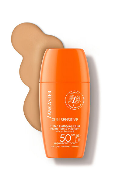 Lancaster Sun Sensitive Tinted Mattifying Fluid - Spf50 30 ml Güneş Kremi
