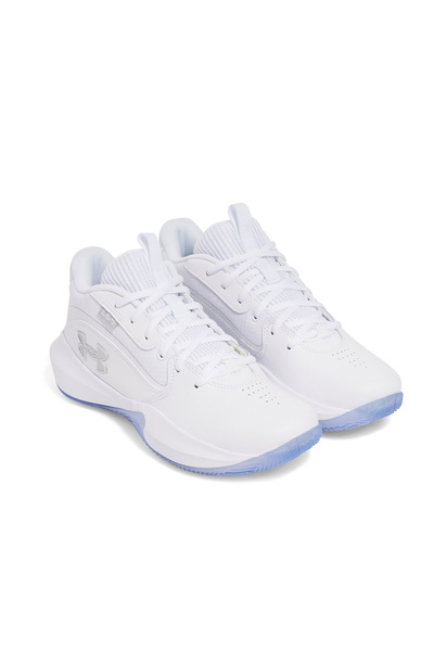 Under Armour Lockdown 7 Erkek Beyaz Basketbol Ayakkabısı