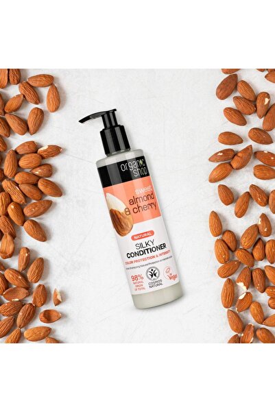 organic shop اورجانيك شوب بلسم اللوز والتوت لحماية مركزة للشعر المصبوغ ولمسة ...