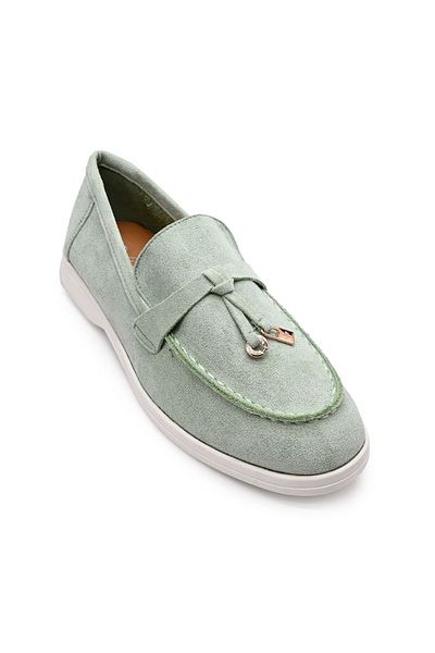 Tmall Women's Casual Shoes, Made Of Eco-suede Leather, P1242, Green