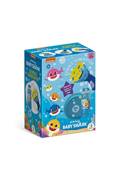 As Sada mýdlových bublin Baby Shark s generátorem 450ml