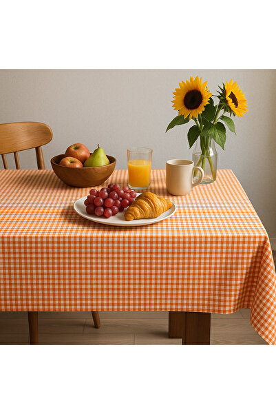 Prime Sleeks Table Cloth, Pöti Checked Table Cloth, Stain-Proof Dining Table ...