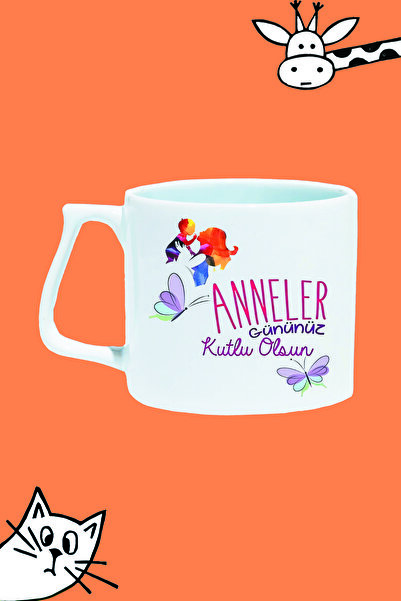 Generic Brand Happy Mother's Day Design Printed White Luxury Mug Bar Cup