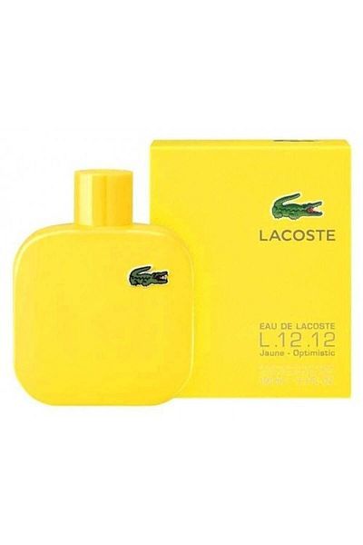 Lacoste Perfume L.12.12 Yellow Jaune Eau de Toilette 100ml