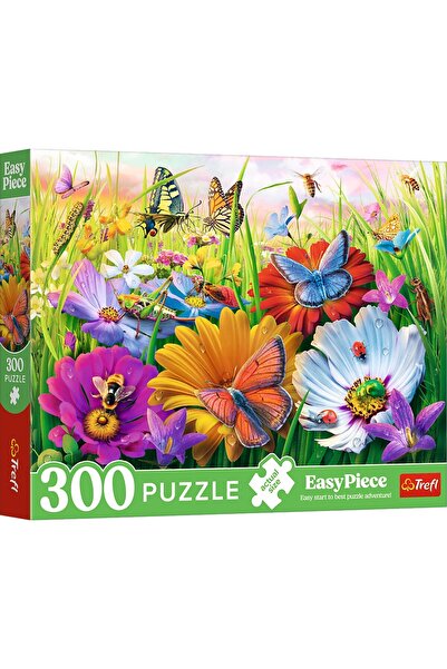 Trefl 300 jednoduchých dílků puzzle Hmyz na louce