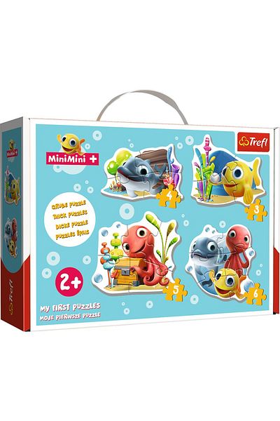Trefl Baby Classic Puzzle Mini Mini Fish 18 Pieces