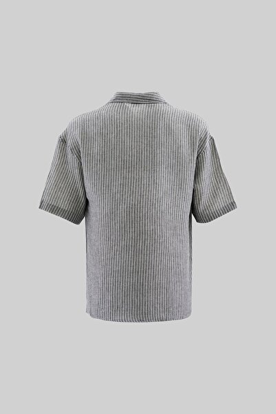 Machinist Ανδρικό βασικό βαμβακερό πουκάμισο με ρίγες
