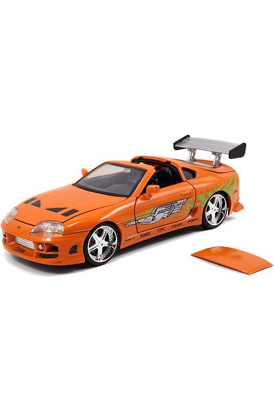 Simba Toyota Supra 1955 Fast and Furious Diecast Metal Car