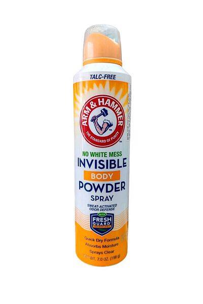 Arm&Hammer بخاخ مزيل العرق بودرة الجسم غير المرئية من آرم آند هامر - 198 غرام