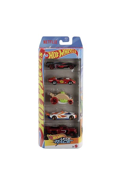 mattel Set 5 Masini Hot Wheels Lets Race