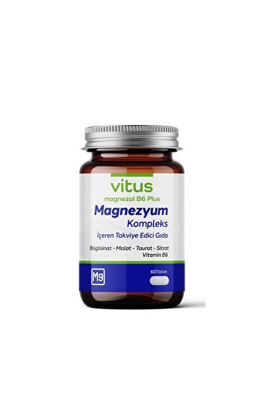 VİTUS Vitus Megnezol B6 Plus Magnezyum 60 Tablet