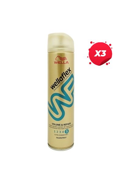 Wella X3-WELLAFLEX FIXATIV PAR 250ML VOLUM REPARARE 5