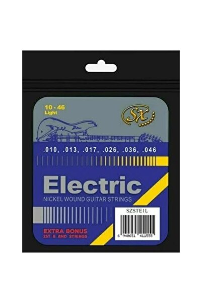SX SZSTE1L Light Elektro Gitar Teli (10-46)