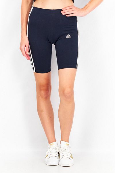 adidas Women Sportswear Fit Brand Logo Shorts, Navy