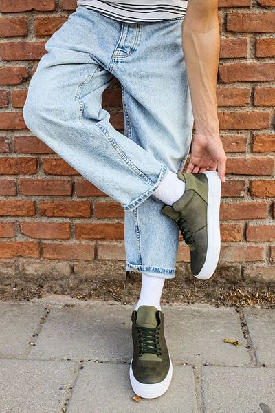 Chekich CH004 CBT Hide Men's Shoes KHAKI