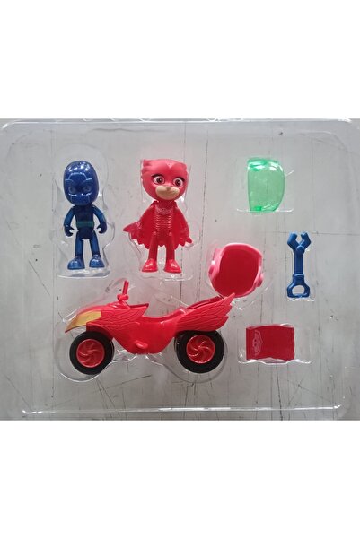 TURKAFONE 2 Li Arabalı Pj mask Maskeliler Oyuncak ve Aksesuarları