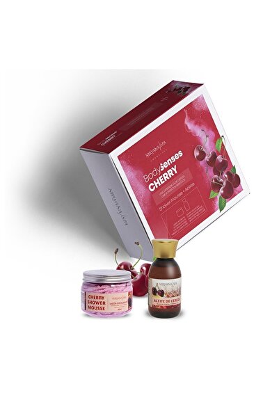 08 artvin gazozu Πακέτο περιποίησης, αφρός ντους με κεράσι και λάδι κερασιού