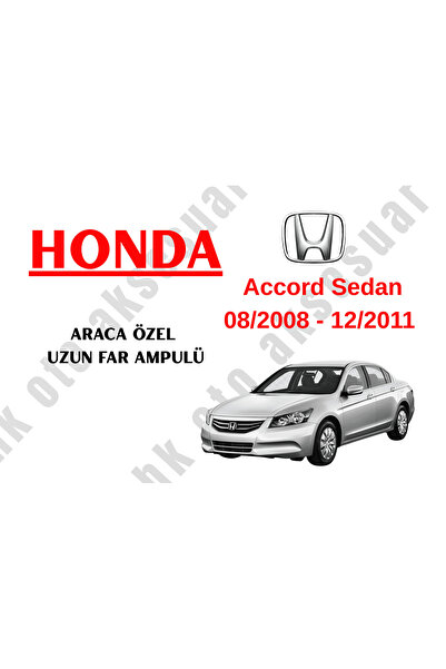 Varta Honda Accord Sedan 08/2008 - 12/20115 Araca Özel Kısa Far Ampulü 9005