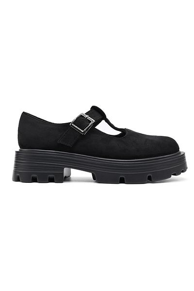 Tmall Women's Casual Shoes, Made Of Eco-suede Leather, P1249, Black