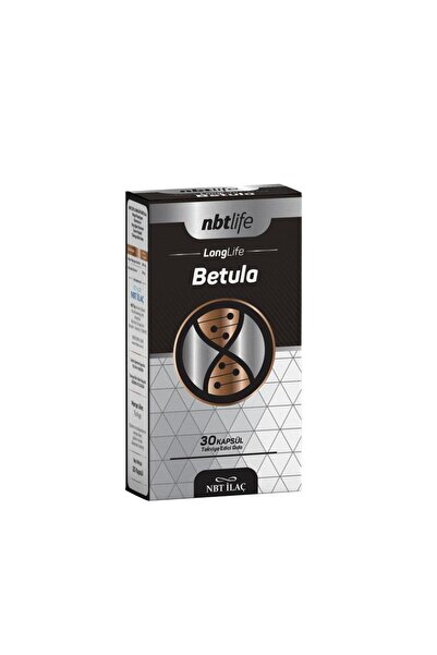 Nbt İlaç Nbtlife Longlife Betula 30 Capsules