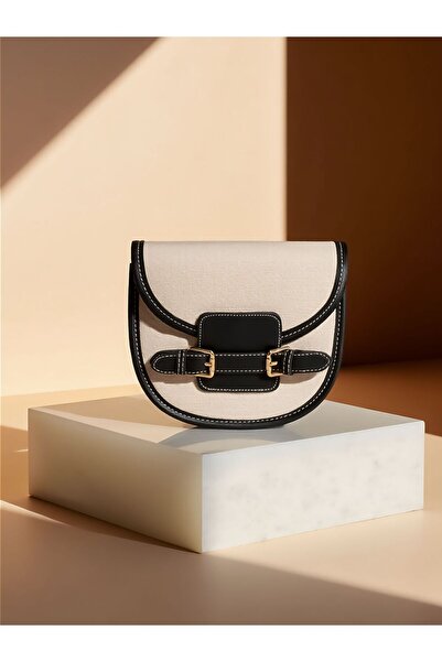 Mojeva Γυναικεία τσάντα χεριών, χειρός και ώμου Asia Black-linen