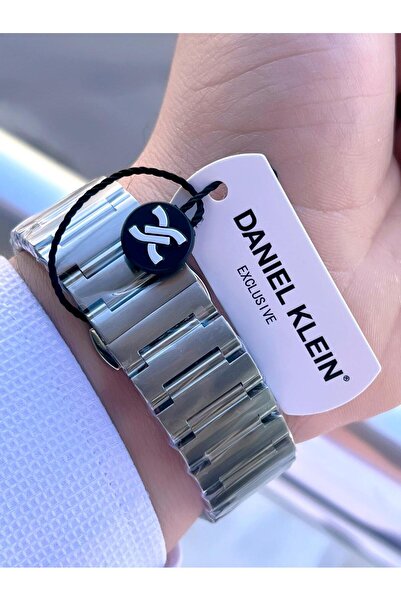 Daniel Klein Steel Case&Band Internals Functions Active 2 Year Guarantee Men's Wristwatch Fg.Cl.13996.2
