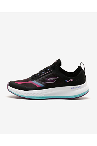 SKECHERS Go Run Pulse - Fast Stride Women's Black Running Shoes128658 Bkmt
